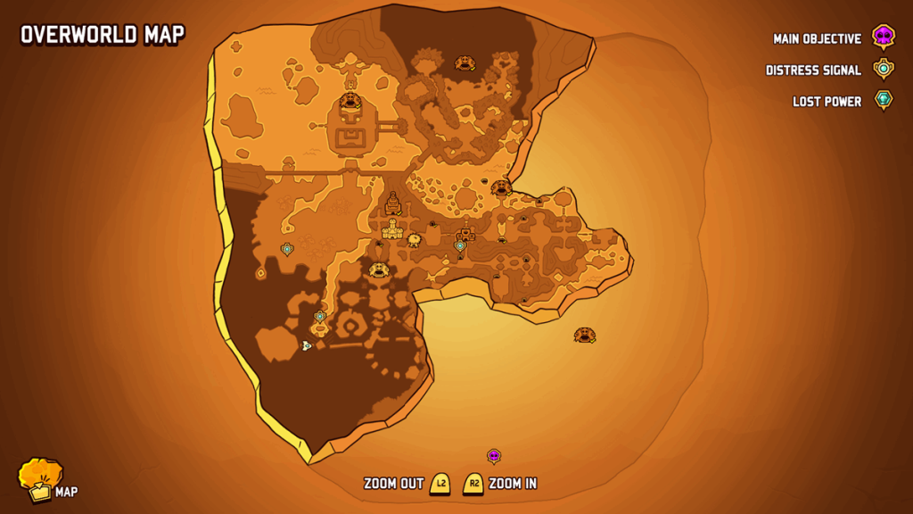 an incomplete world map